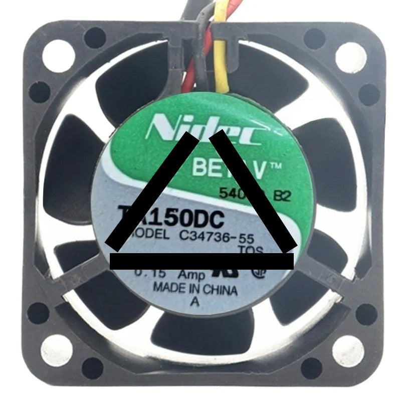 Nidec C34736-55 24V 0.15Amp 2 / 3 Wires Axial Cooling Fan