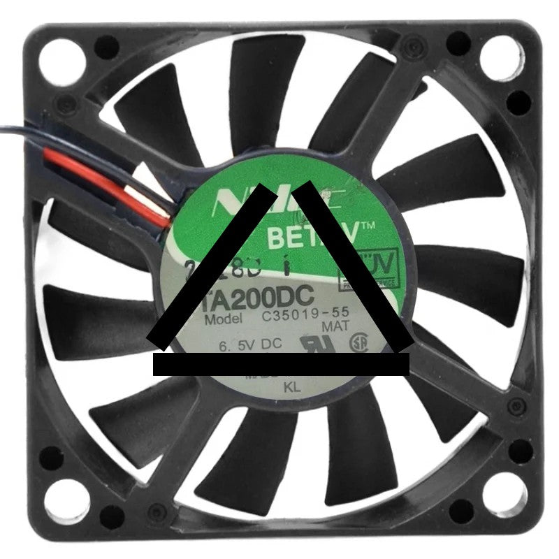 Nidec C35019-55 6.5V 0.23A 2 Wires Axial Cooling Fan