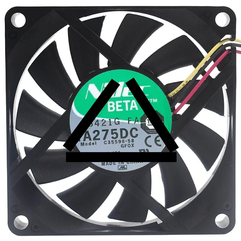 Nidec C35598-58 DC 12V 0.48A 3 Wires Axial Cooling Fan