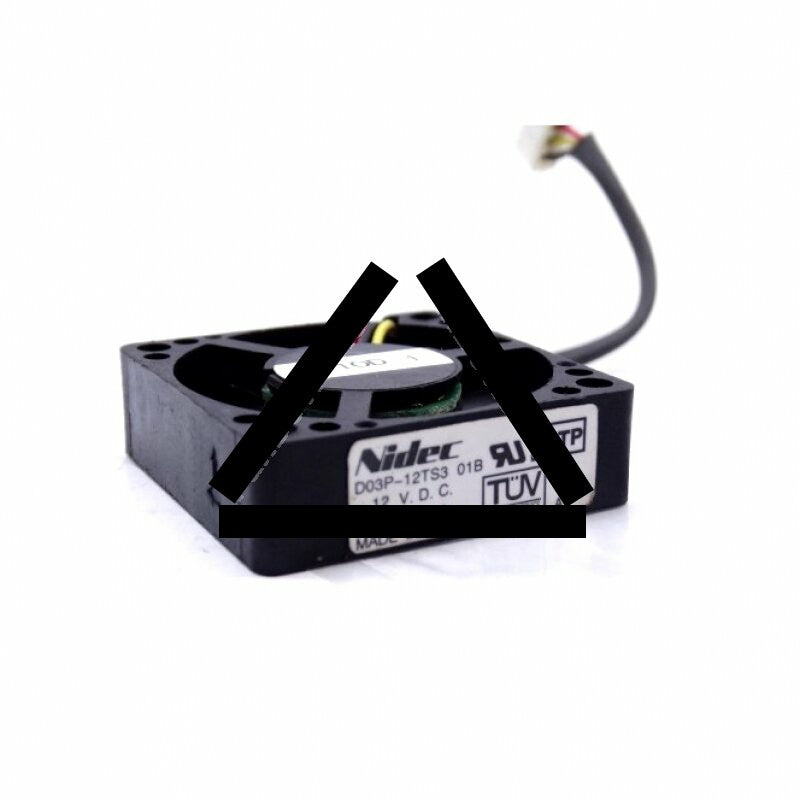Nidec D03P-12TS3 DC 12V 0.09A 3 Wires Axial Cooling Fan