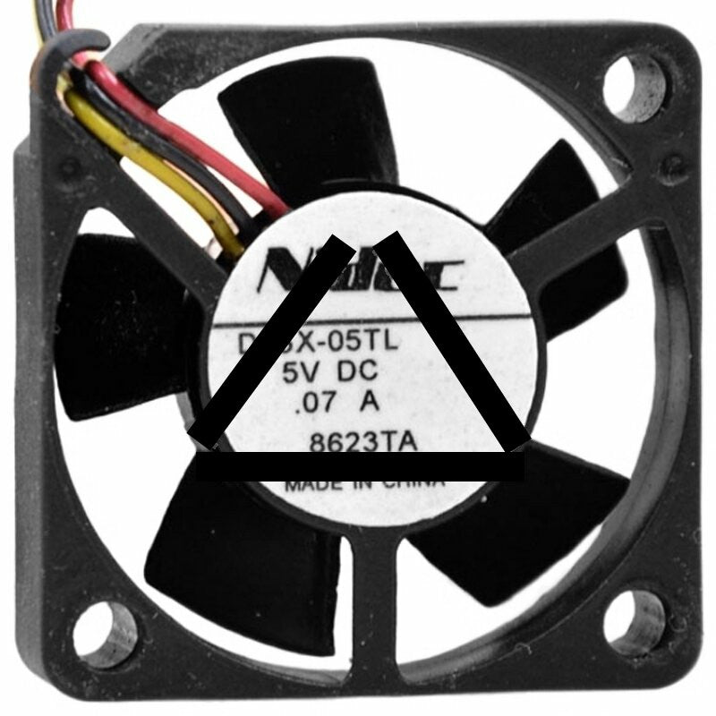 Nidec D03X-05TL DC 5V 0.07A 3 Wires Axial Cooling Fan