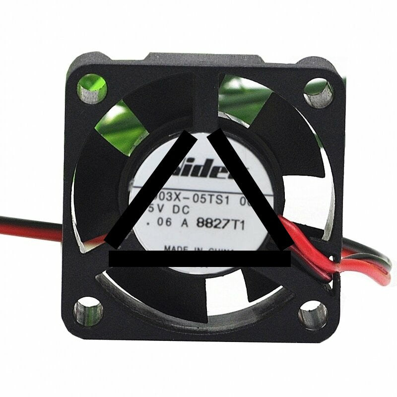 Nidec D03X-05TS1 DC 5V 0.06A 2 Wires Axial Cooling Fan