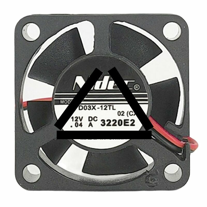 Nidec D03X-12TL DC 12V 0.04A 3010 Axial Cooling Fan