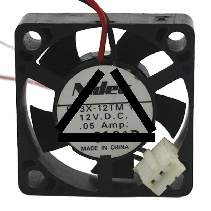 Nidec D03X-12TM 14 DC 12V 0.05Amp 3010 Axial Cooling Fan