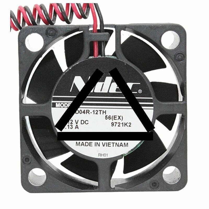 Nidec D04R-12TH DC 12V 0.13A 2 Wires / 3 Wires Axial Cooling Fan