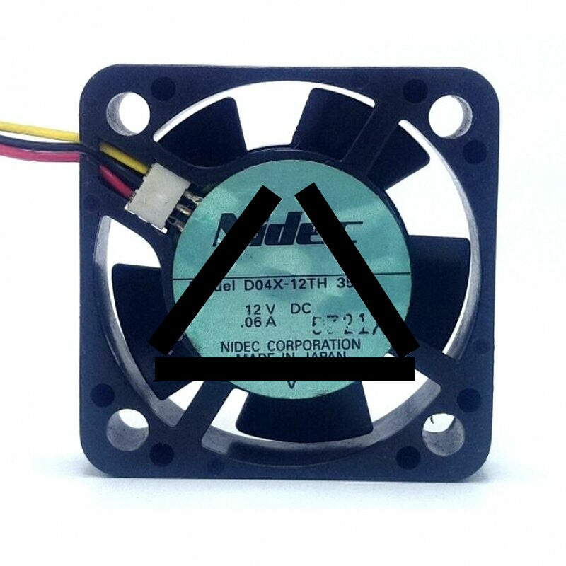 Nidec D04X-12TH 35B DC 12V 0.06A 2 Wires / 3 Wires Axial Cooling Fan