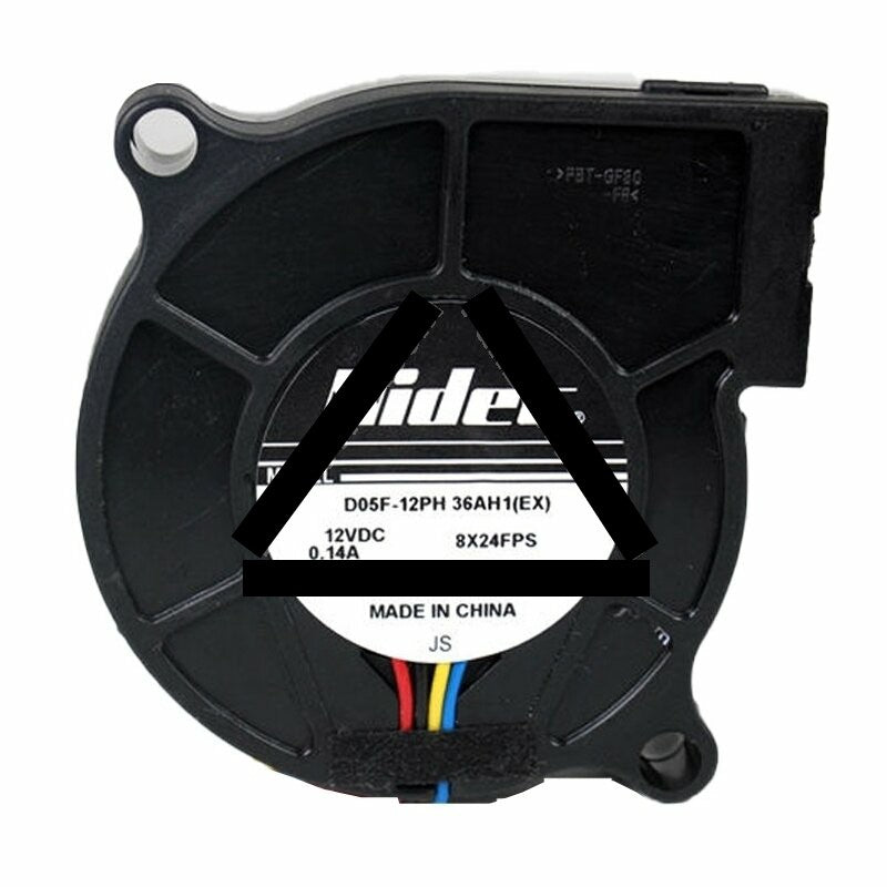 Nidec D05F-12PH DC 12V 0.14A 4 Wires Blower Cooling Fan