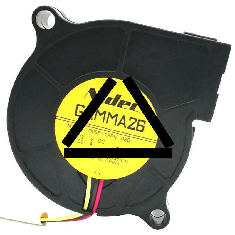 Nidec D05F-12PM 08B DC 12V 0.09A 3 Wires Blower Cooling Fan