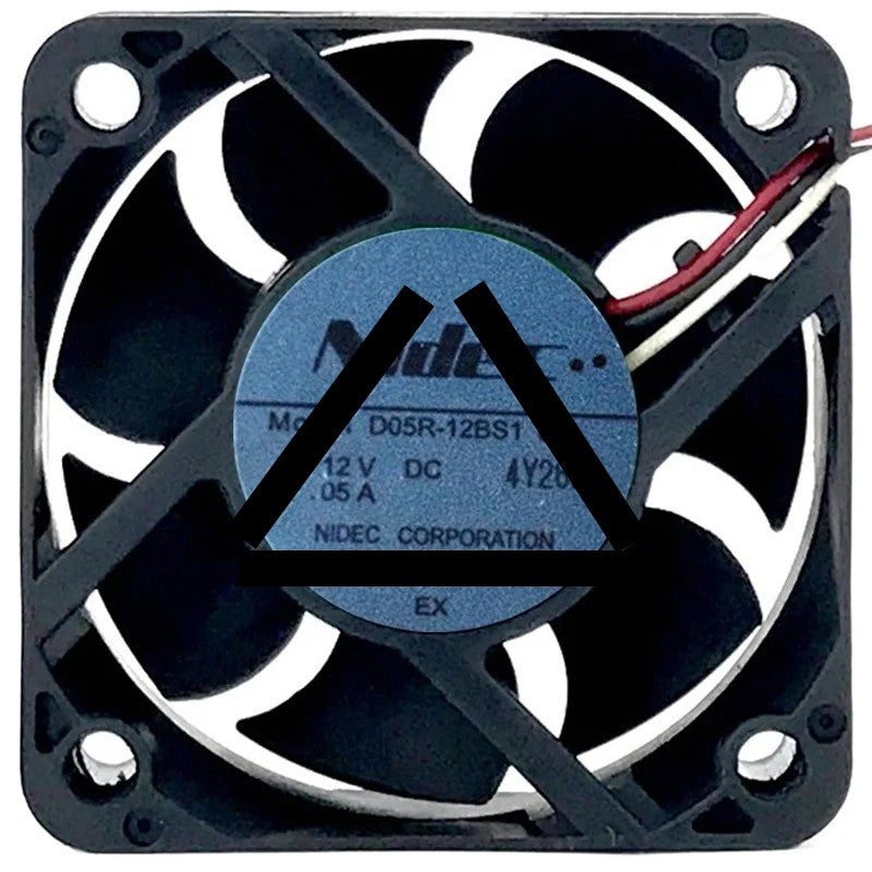 Nidec D05R-12BS1 01 DC 12V 0.05A 2 / 3 Wires Axial Cooling Fan
