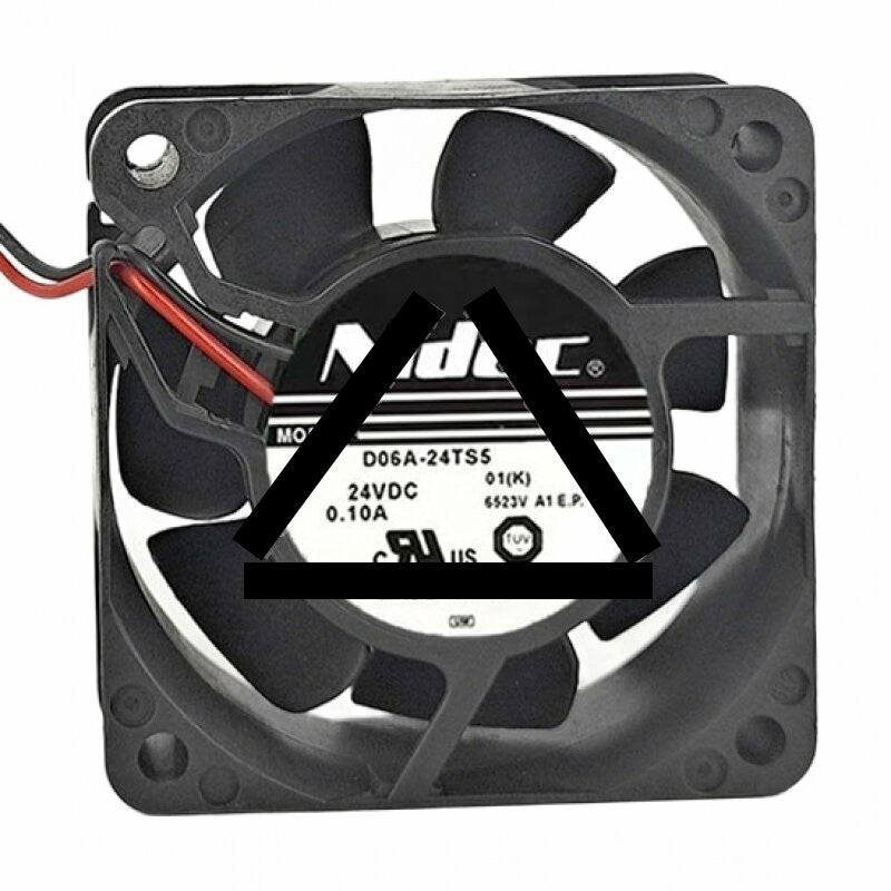 Nidec D06A-24TS5 01(K) DC 24V 0.10A 6025 Axial Cooling Fan