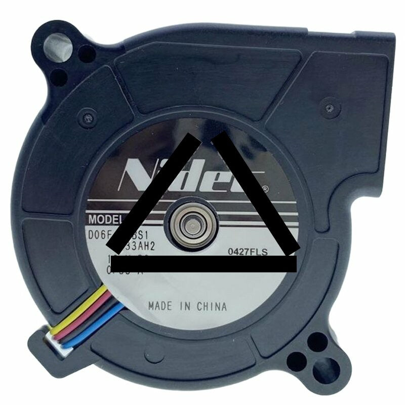 Nidec D06F-12BS1 DC 12V 0.33A 4 Wires PWM Blower Cooling Fan