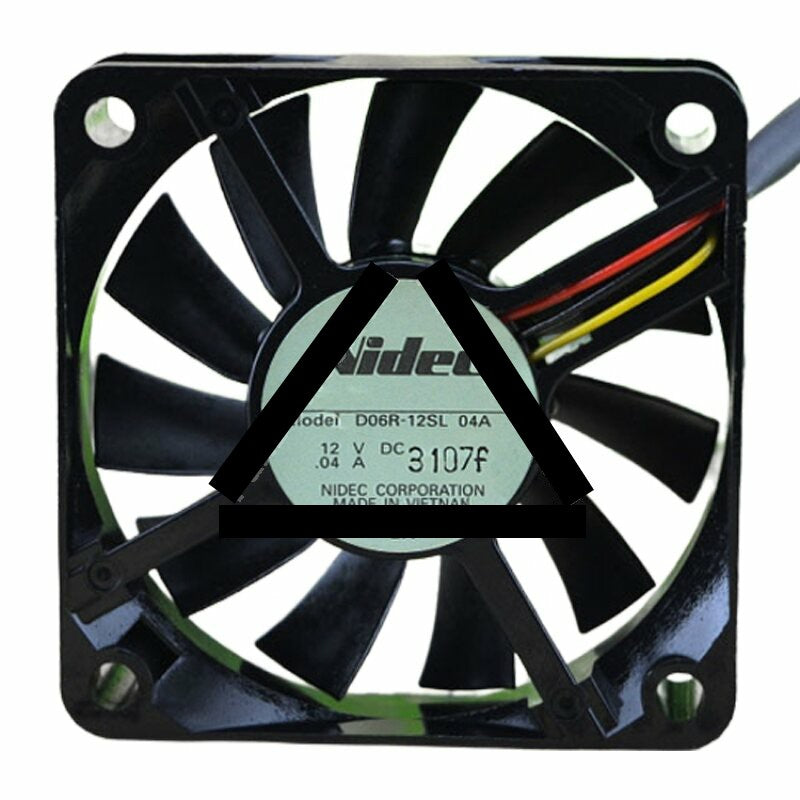 Nidec D06R-12SL 04A DC 12V 0.04A 6015 Axial Cooling Fan
