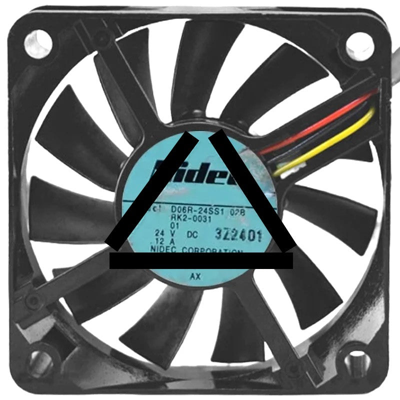 Nidec D06R-24SS1 02B DC 24V 0.12A 3 Wires Axial Cooling Fan