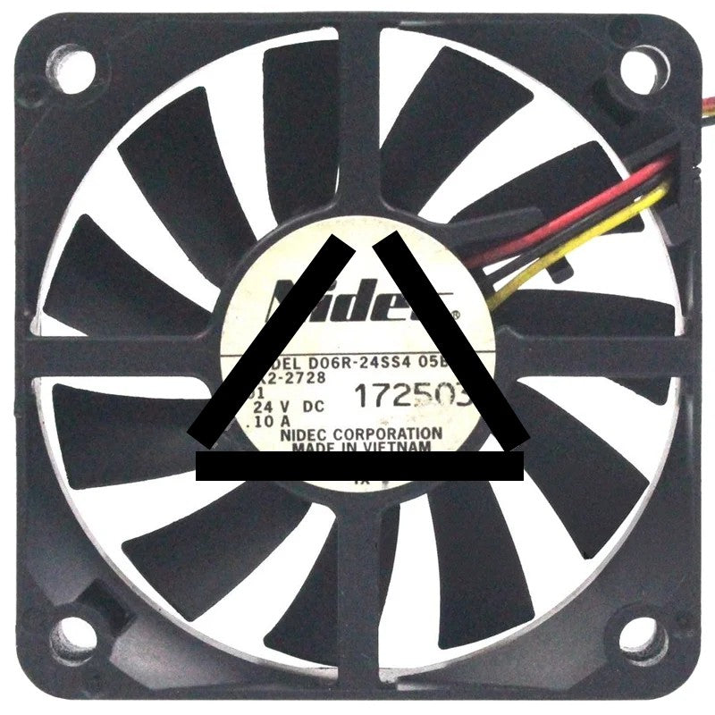 Nidec D06R-24SS4 05B 24V 0.10A 3 Wires Axial Cooling Fan