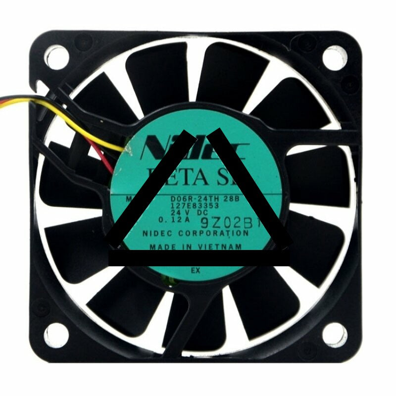 Nidec D06R-24TH 28B DC 24V 0.12A 2 Wires / 3 Wires Axial Cooling Fan