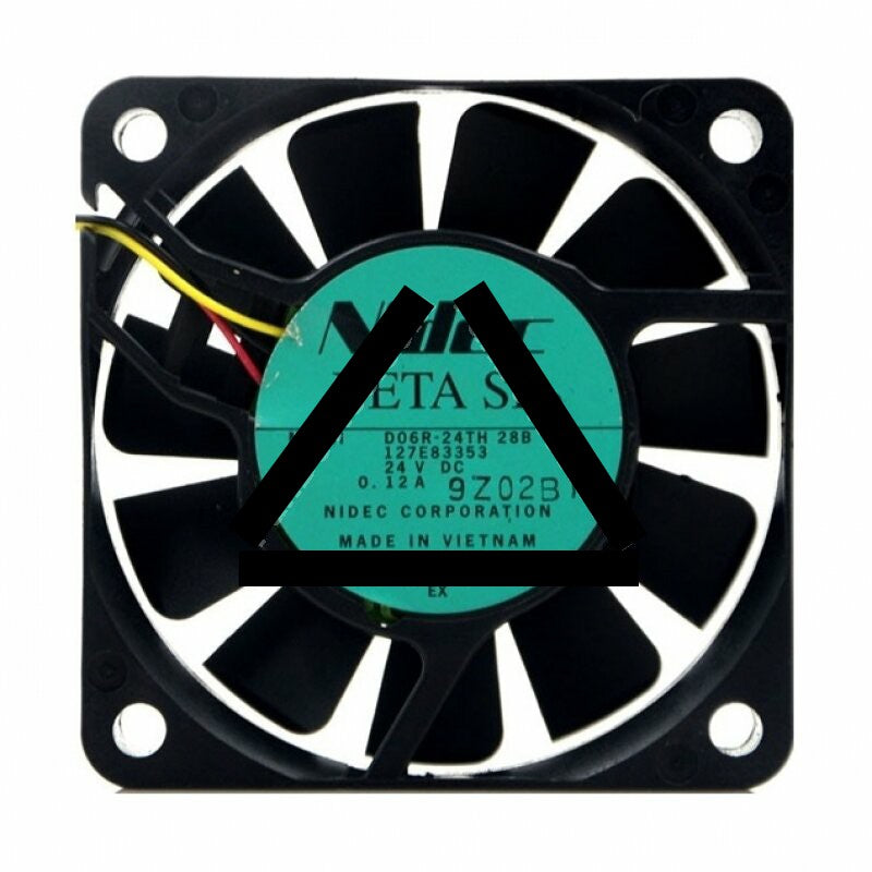 Nidec D06R-24TH DC 24V 0.12A 2 Wires / 3 Wires Axial Cooling Fan
