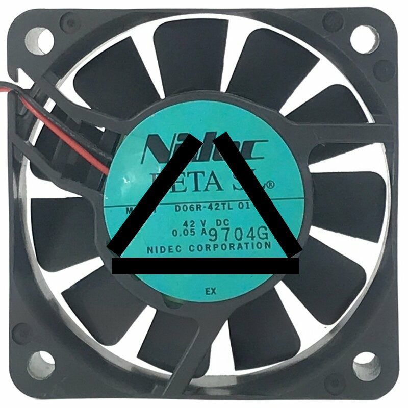 Nidec D06R-42TL 01 42V 0.05A Axial Cooling Fan
