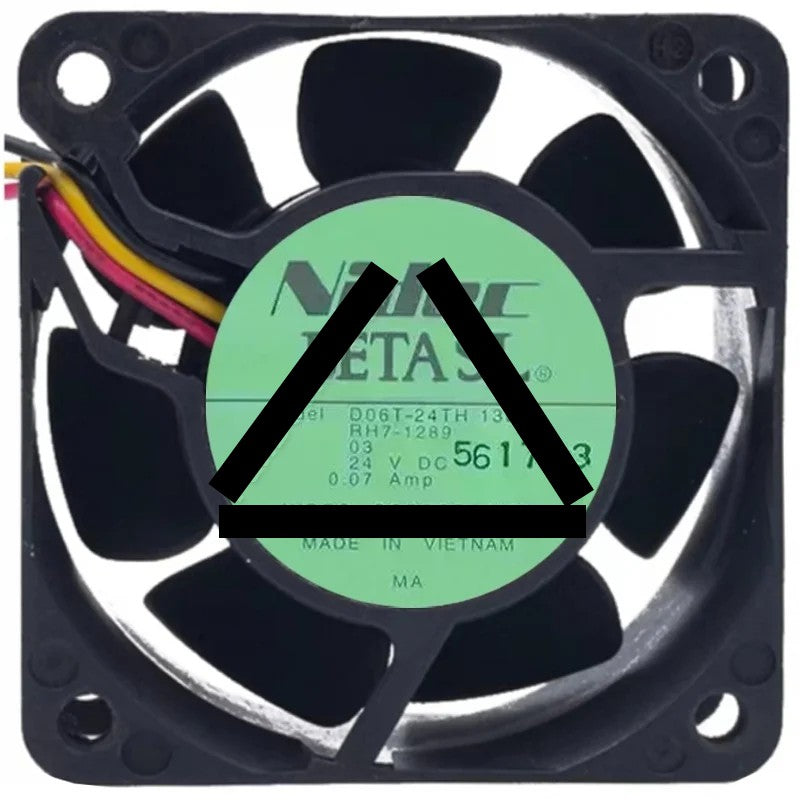 Nidec D06T-24TH 13B DC 24V 0.07A 3 Wires Axial Cooling Fan