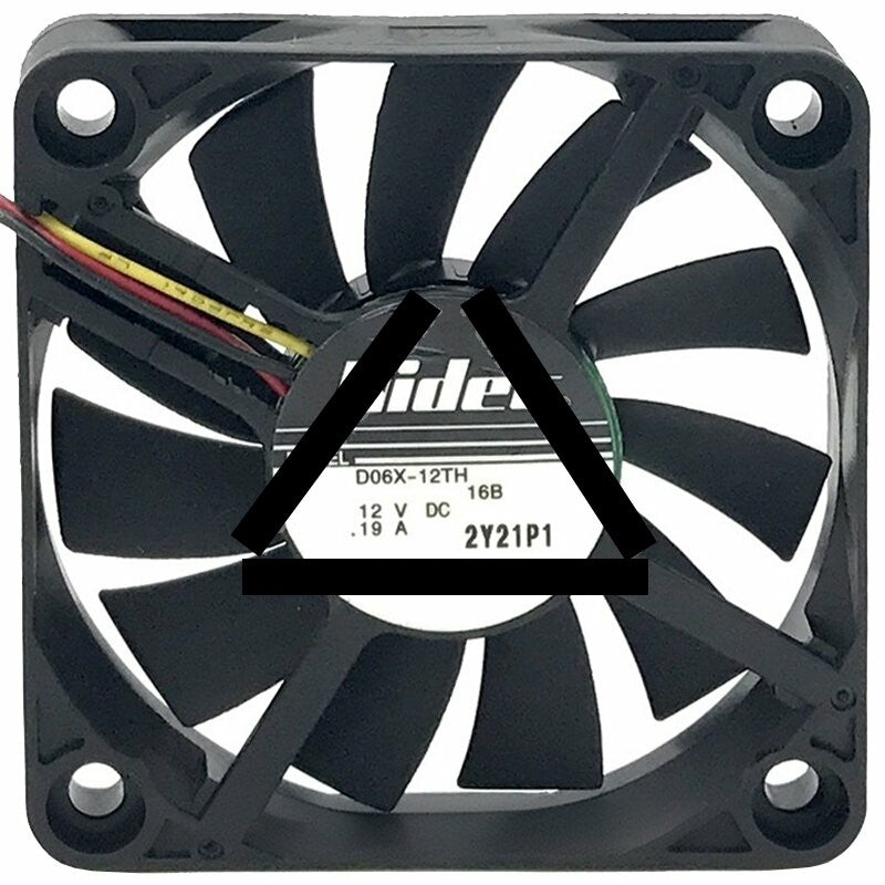 Nidec D06X-12TH 16B DC 12V 0.19A 2 Wires / 3 Wires Axial Cooling Fan