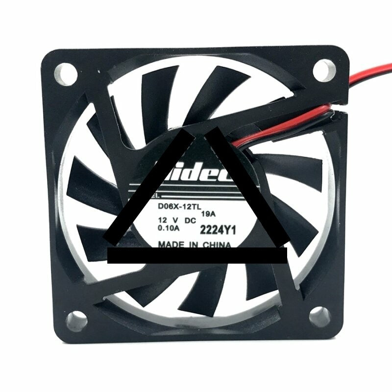Nidec D06X-12TL DC 12V 0.10A 2 Wires / 3 Wires Axial Cooling Fan
