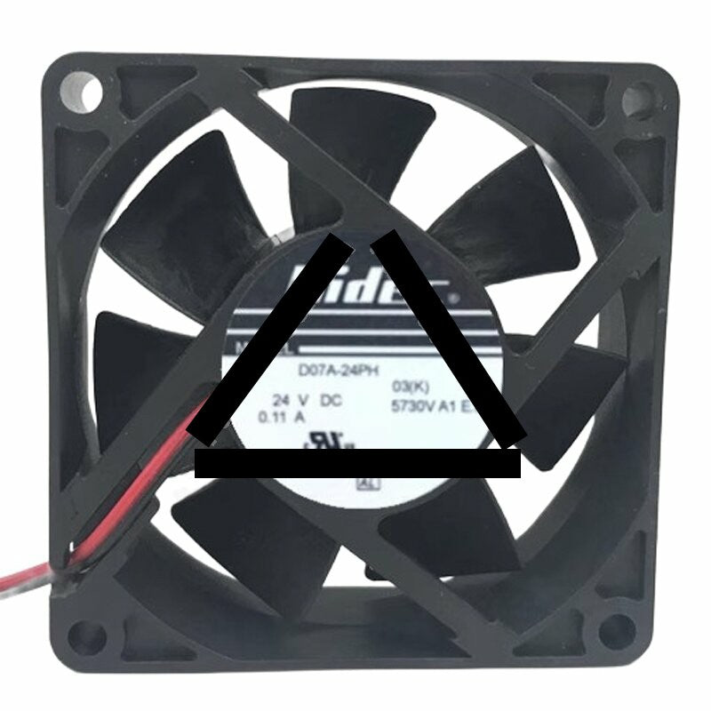 Nidec D07A-24PH 03 DC 24V 0.11A 7025 Axial Cooling Fan