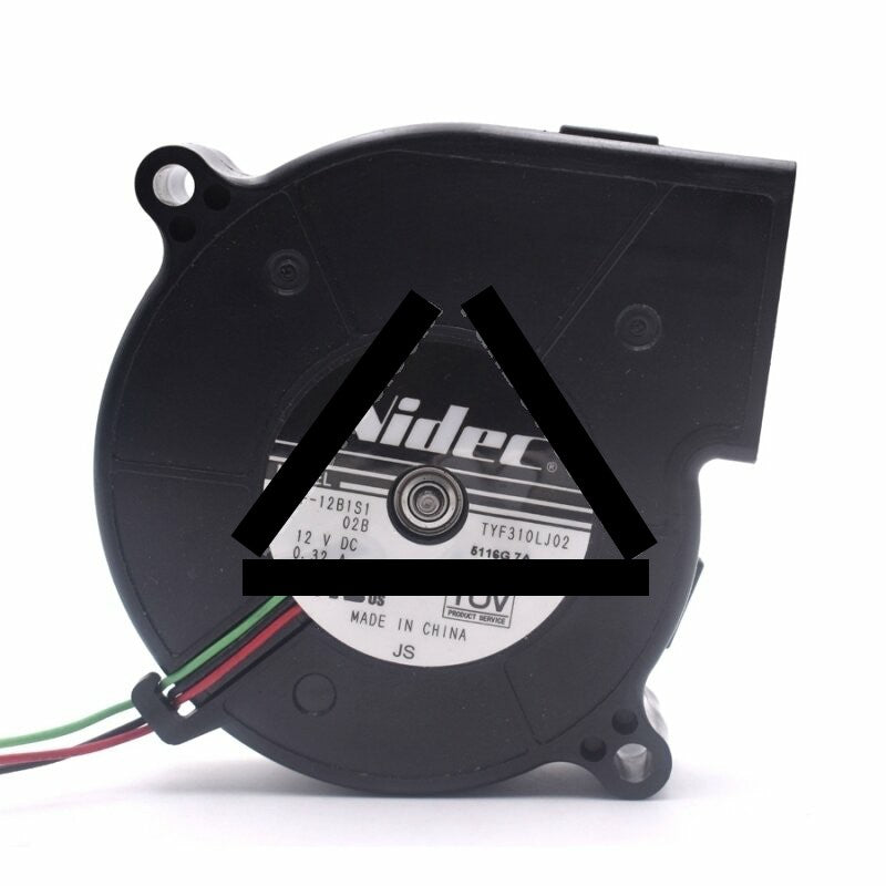 Nidec D07F-12B1S1 DC 12V 0.32A 2 Wires / 3 Wires Blower Cooling Fan