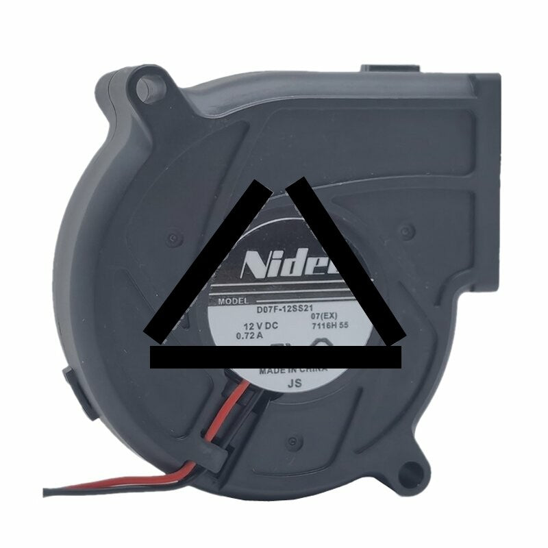 Nidec D07F-12SS21 DC 12V 0.72A 7530 Blower Cooling Fan