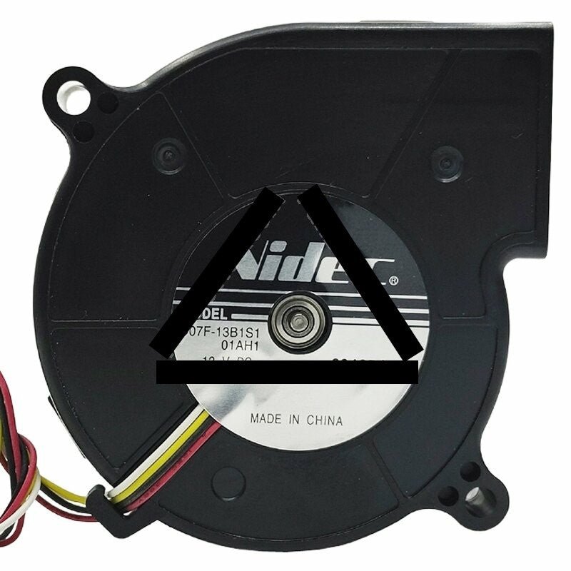 Nidec D07F-13B1S1 DC 13V 0.33A 4 Wires Blower Cooling Fan