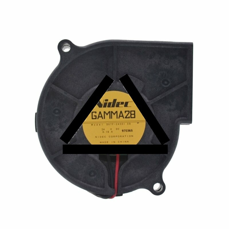 Nidec D07F-24SS1 DC 24V 0.16A 2 Wires / 3 Wires Blower Cooling Fan