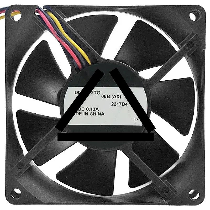 Nidec D08K-12TG 08B(AX) DC 12V 0.13A 3 Wires Axial Cooling Fan