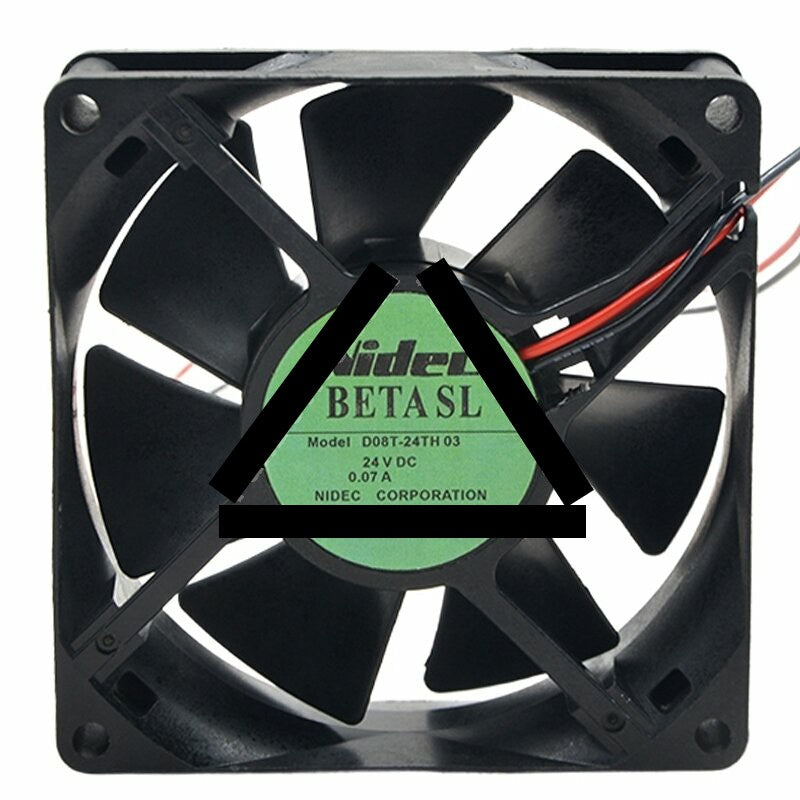 Nidec D08T-24TH 03 DC 24V 0.07A 8025 Axial Cooling Fan