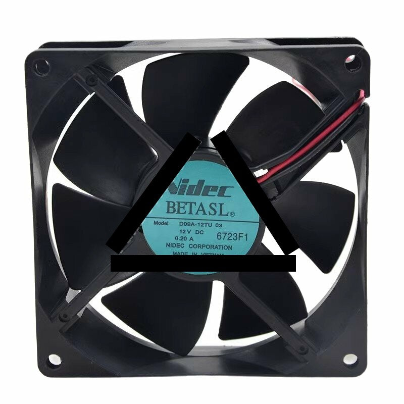 Nidec D09A-12TU 03 DC 12V 0.20A 9025 Axial Cooling Fan