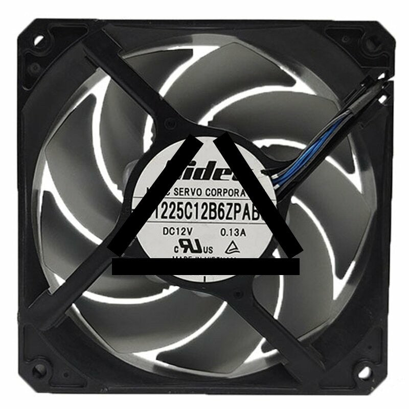 Nidec D1225C12B6ZPAB0 DC 12V 0.13A 4 Wires PWM Axial Cooling Fan