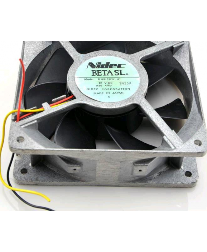 Original NIDEC D12E-48PS1 12V 0.60A MP 12038 cooling fan