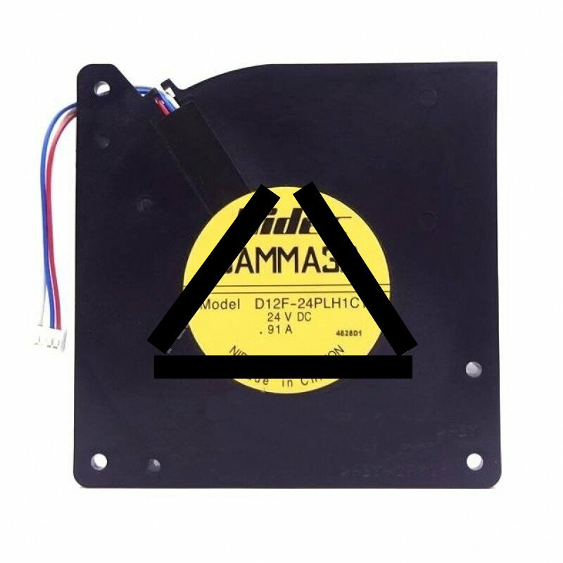 Nidec D12F-24PLH1C13 DC 24V 0.91A 2 Wires / 3 Wires Blower Cooling Fan