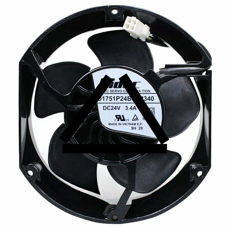 Nidec D1751P24B8PP340 24V 3.4A 4 Wires Axial Cooling Fan