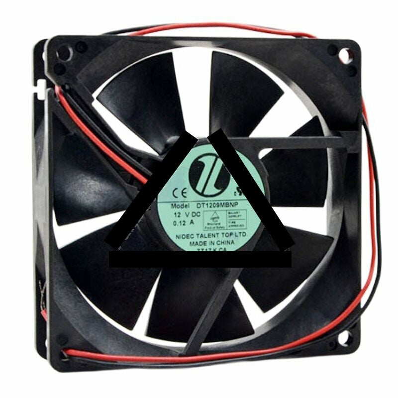 Nidec DT1209MBNP DC 12V 0.12A 8025 Axial Cooling Fan