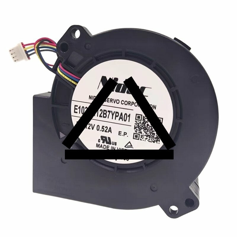 Nidec E1033H12B7YPA01 DC 12V 0.52A 9733 Blower Cooling Fan