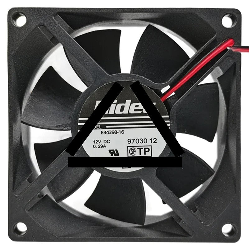 Nidec E34398-16 DC 12V 0.29A 2 Wires Axial Cooling Fan