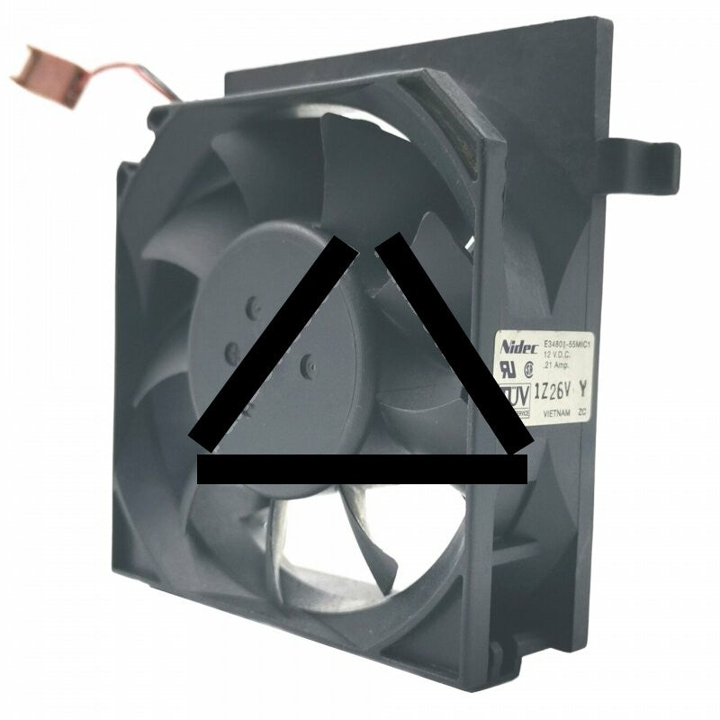 Nidec E34801-55MIC1 DC 12V 0.21Amp 3 Wires Axial Cooling Fan