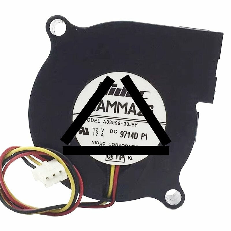 Nidec GAMMA26 A33999-33JBY DC 12V 0.17A 5015 Blower Cooling Fan