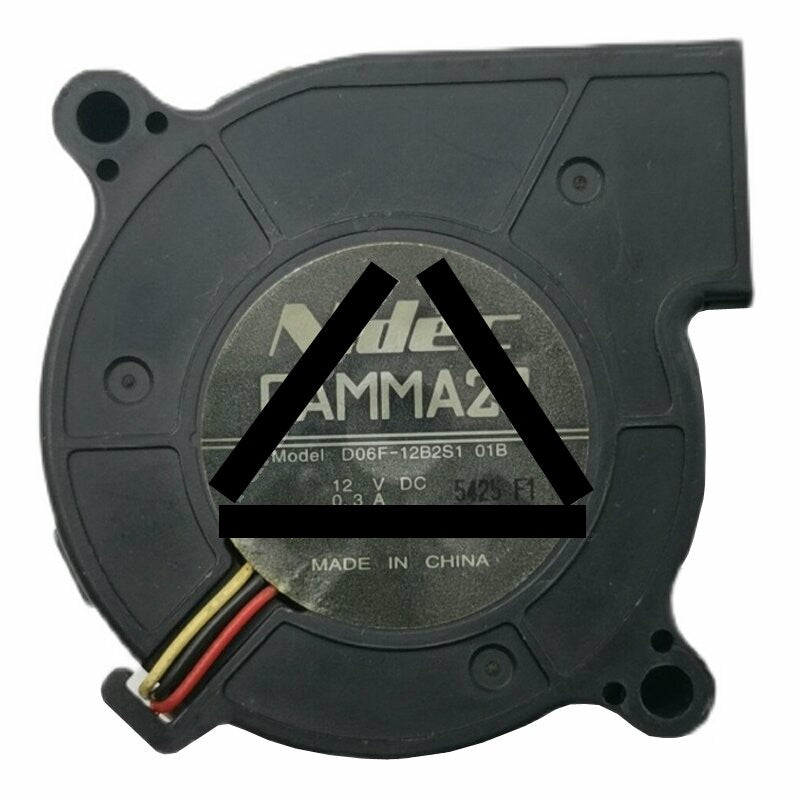 Nidec GAMMA27 D06F-12B2S1 01B DC 12V 0.3A 3 Wires Blower Cooling Fan