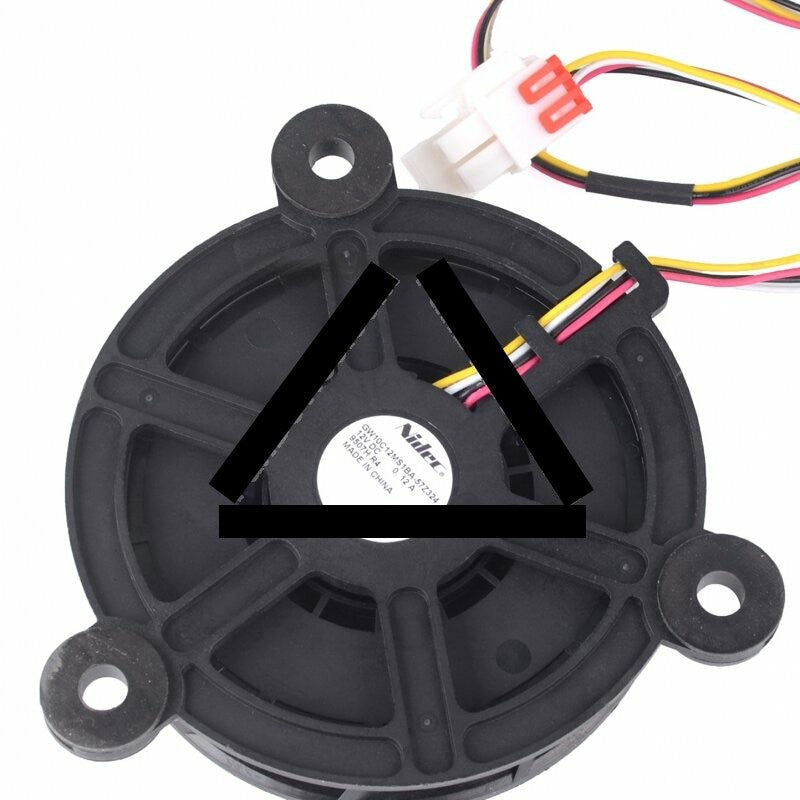 Nidec GW10C12MS1BA-57Z324 DC 12V 0.12A 4 Wires Axial Cooling Fan
