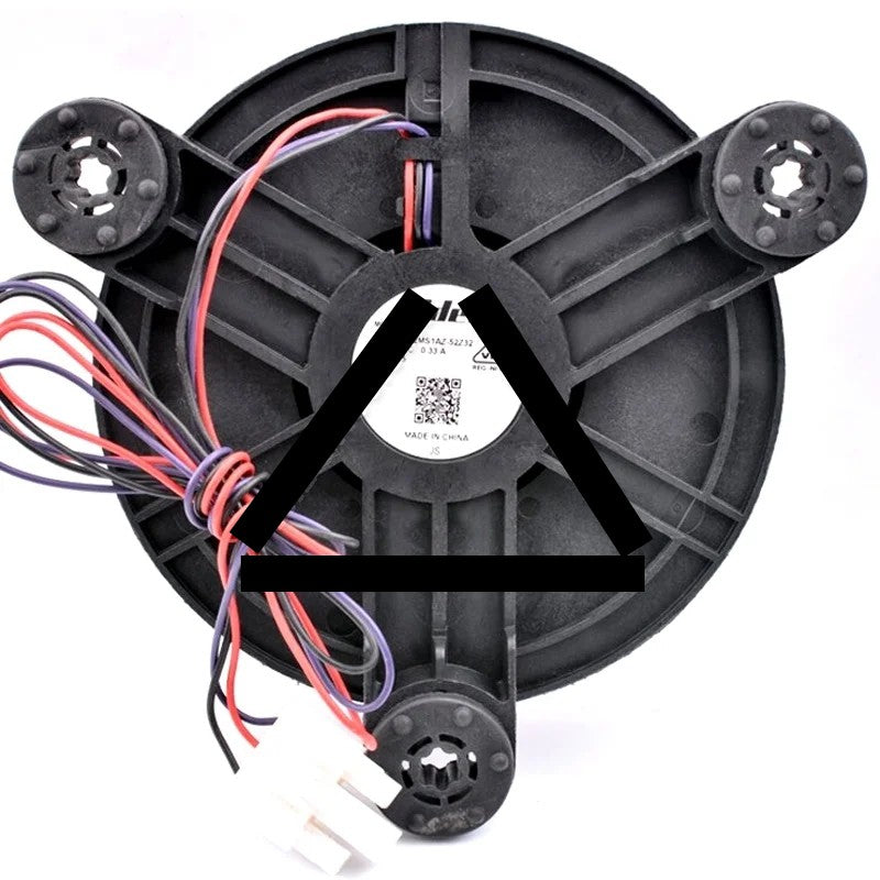 Nidec GW12E12MS1AZ-52Z32 DC 12V 0.33A 3 Wires Axial Cooling Fan