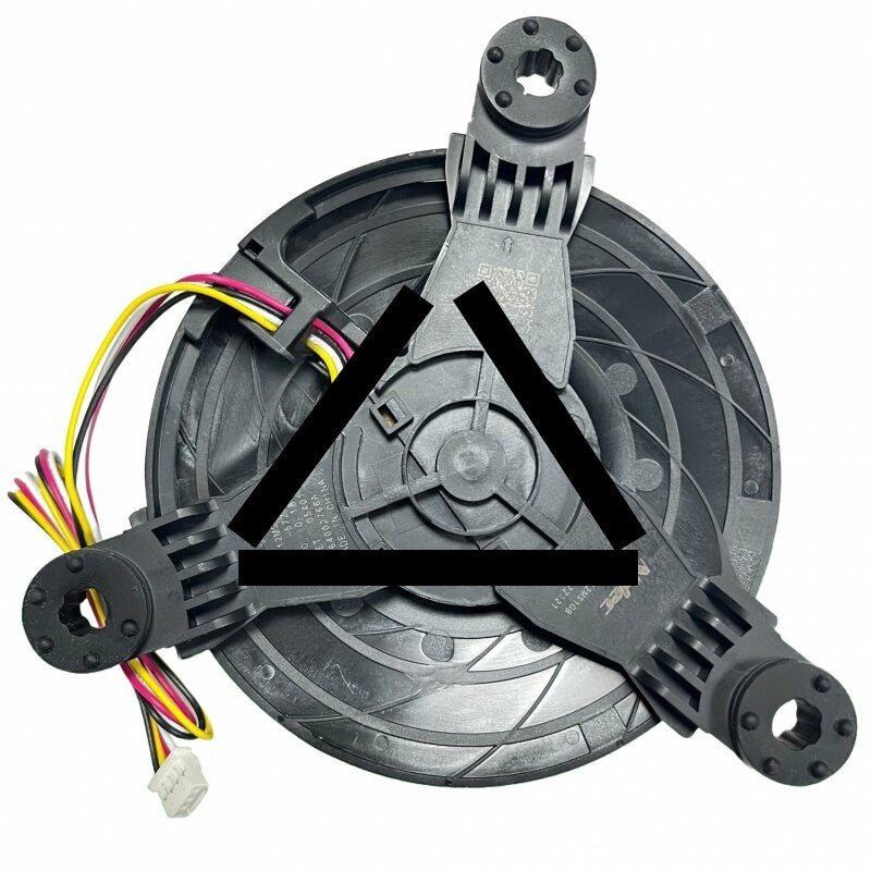 Nidec GW12E12MS1GB-57Z321 DC 12V 0.18A 4 Wires Axial Cooling Fan