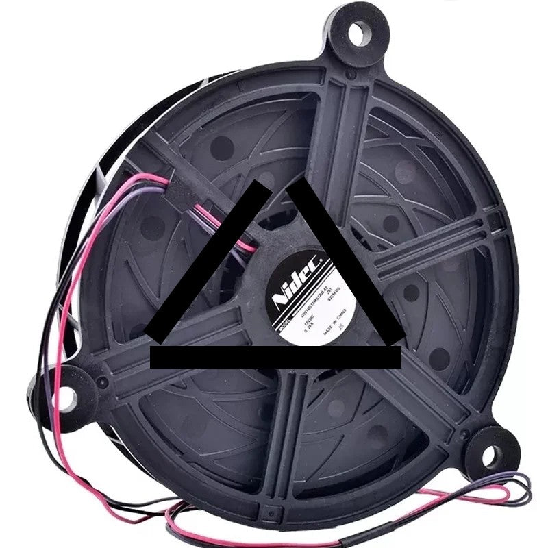 Nidec GW15D12MS1AB-52 DC 12V 0.29A 3 Wires Axial Cooling Fan