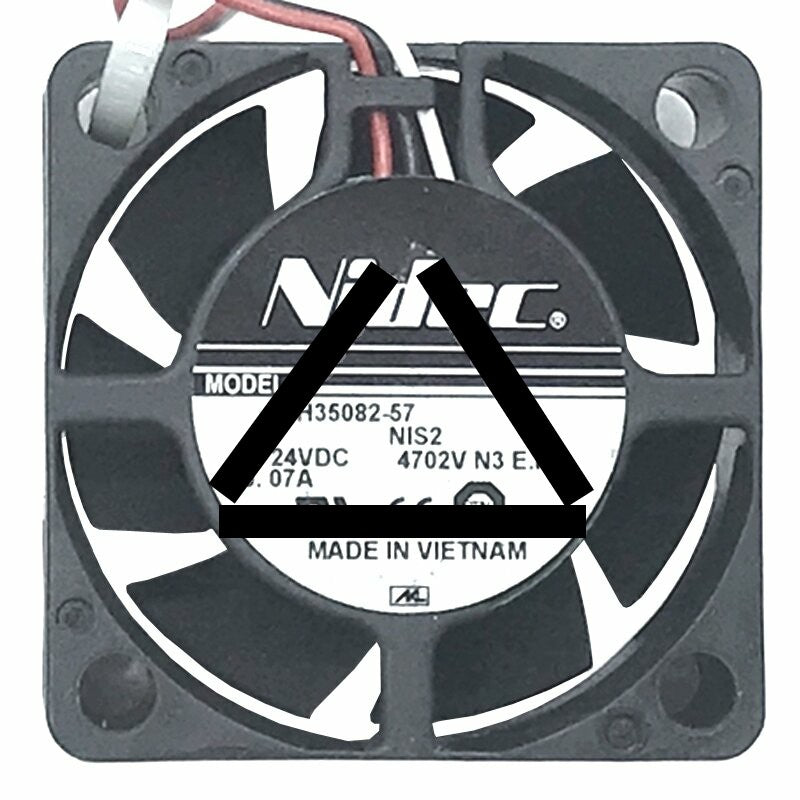 Nidec H35082-57 DC 24V 0.07A 3 Wires Axial Cooling Fan