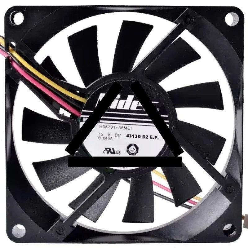 Nidec H35731-55MEI 12V 0.045A 3 Wires Axial Cooling Fan