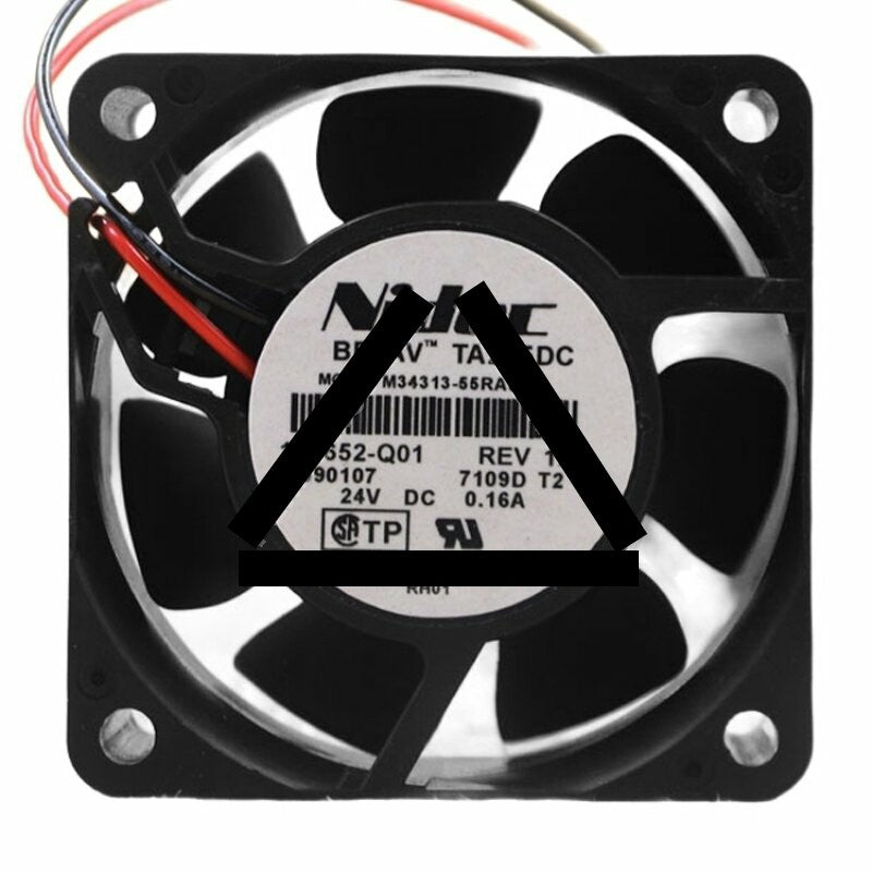 Nidec M34313-55RA9F DC 24V 0.16A 2 Wires Axial Cooling Fan