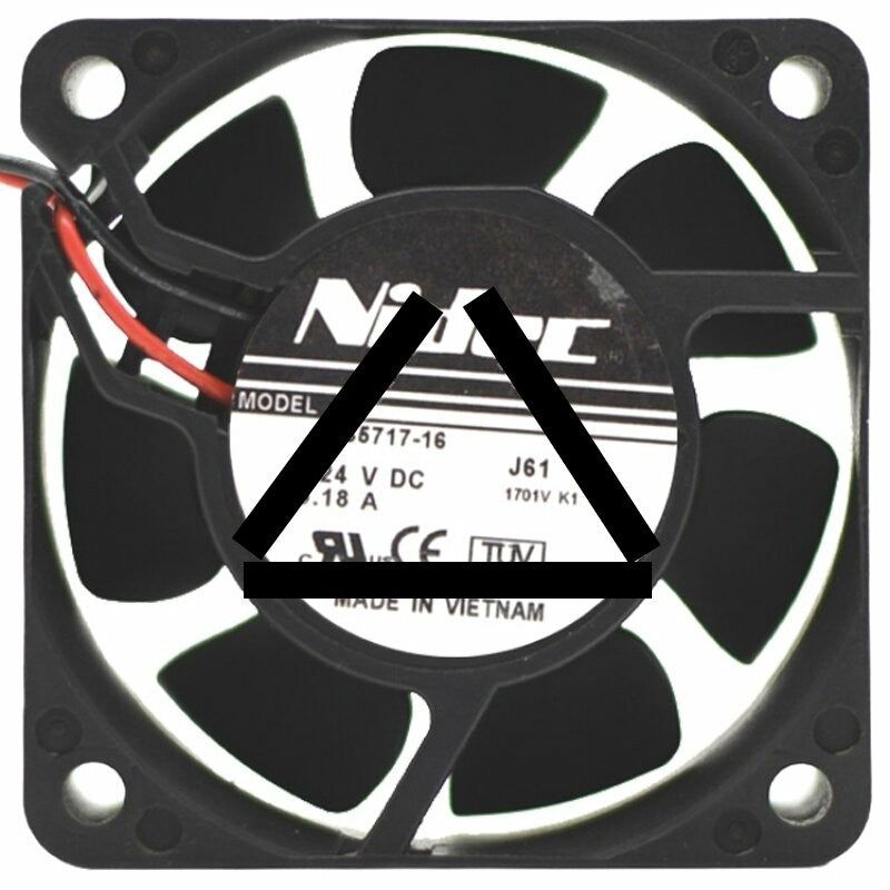 Nidec M35717-16 DC 24V 0.18A 2 Wires 6025 Axial Cooling Fan